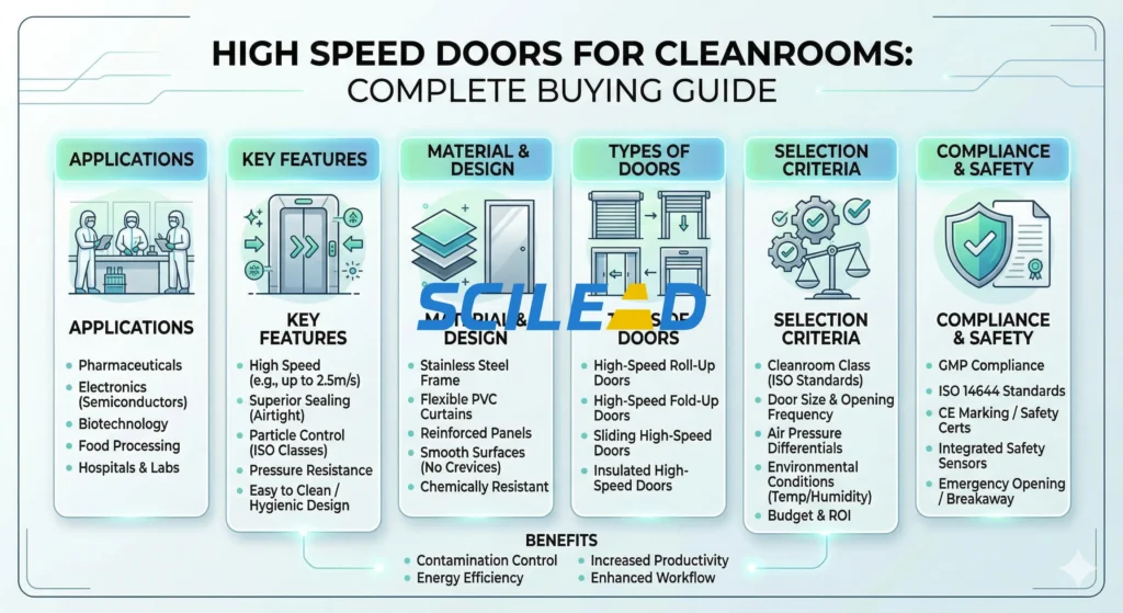 Cleanroom High Speed Door