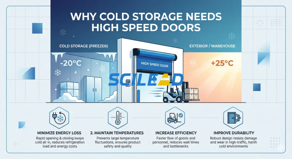 Cold Storage High Speed Door