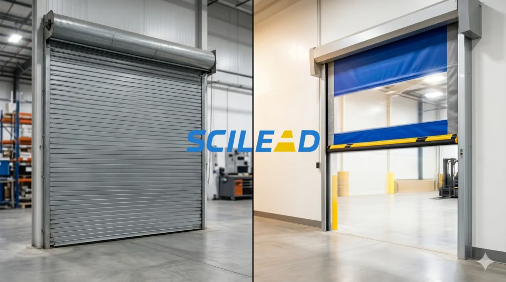 Industrial Roll Up Door vs High Speed Door