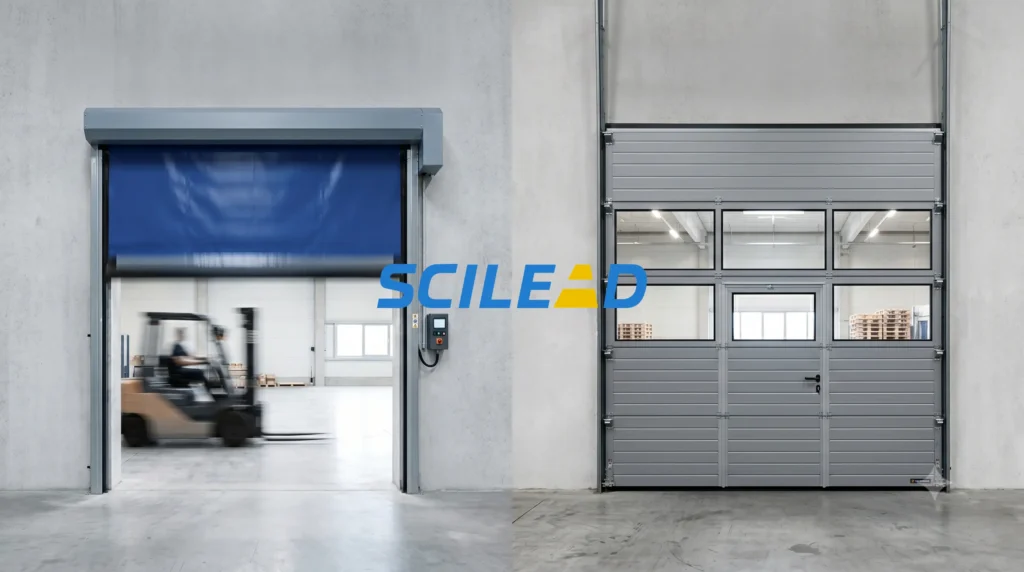 High Speed Door vs Sectional Door