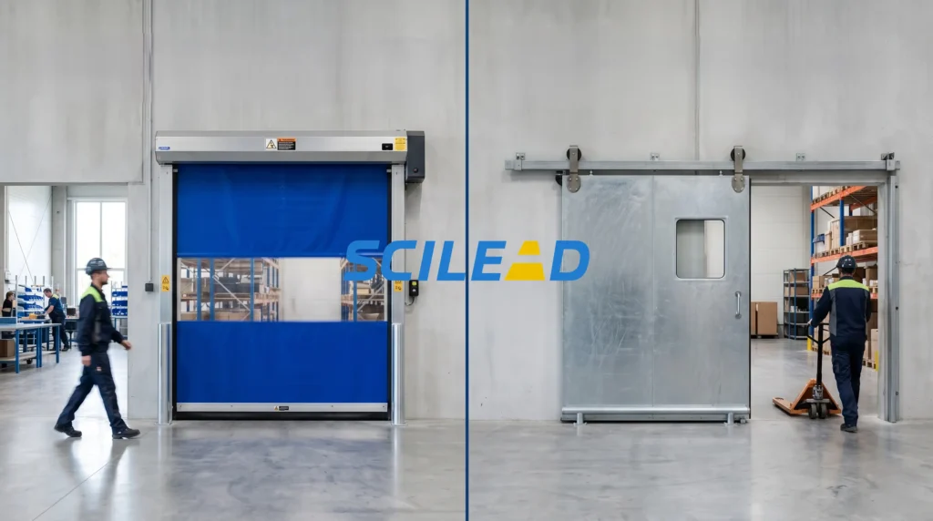 High Speed Door vs Sliding Door
